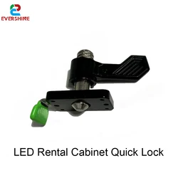 2pcs/lot LED die-cast aluminum cabinet buckle rental P3.91 P4.81 P2.976 indoor outdoor full color display cabinet quick lock