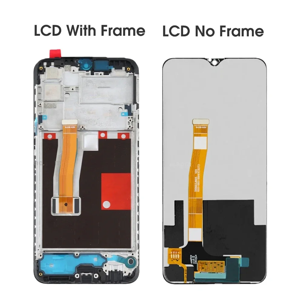 New LCD For Oppo Realme 5 Pro LCD Display Touch Screen Digitizer Assembly With Frame 6.3\'\'  For Realme Q RMX1971 Screen