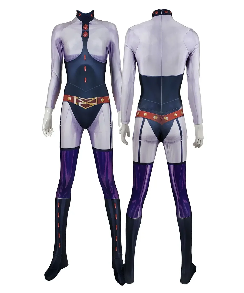 

Midnight Nemuri Kayama My Hero Academia Cosplay Costume Superhero Bodysuit Zentai Halloween Party Suit