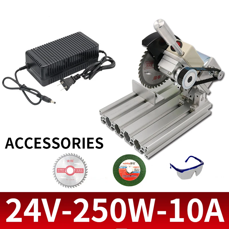 Mini Table Saw 795 Motor Metal Cutting Machine DIY Woodworking Machines Electric Circular Saw Cutting Aluminum Machine