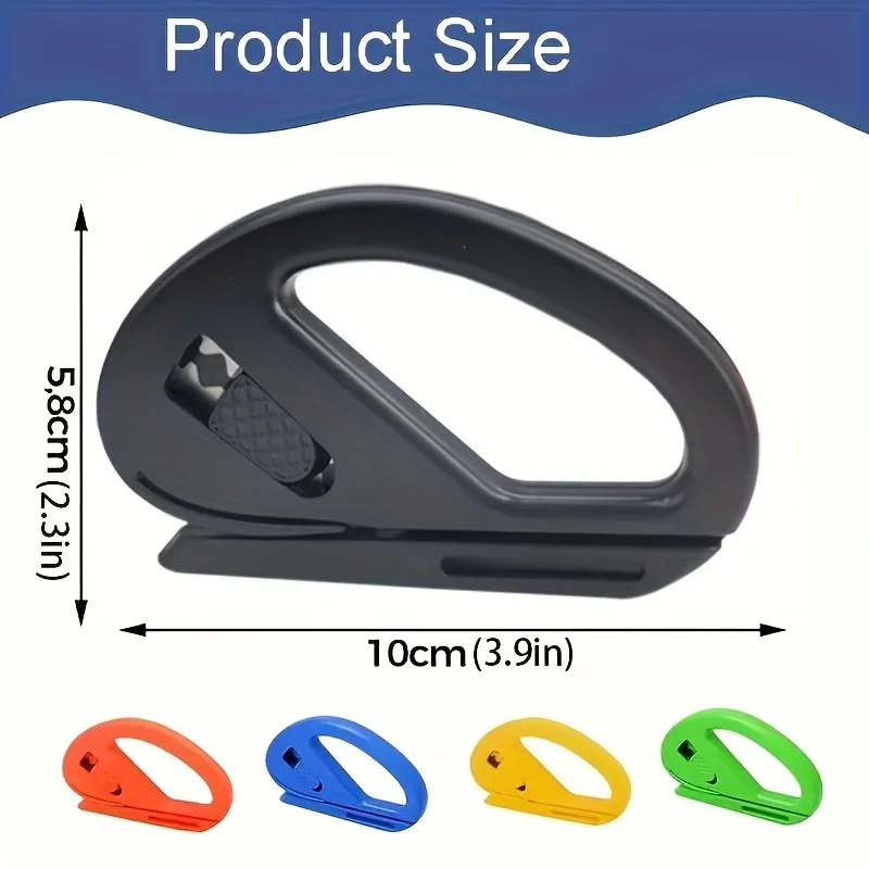 1pc Wrapping Paper Cutter, Gift Wrap Cutter, Craft Paper Roll Sliding Line Cut Trimmer Wrapping Cutting Tool