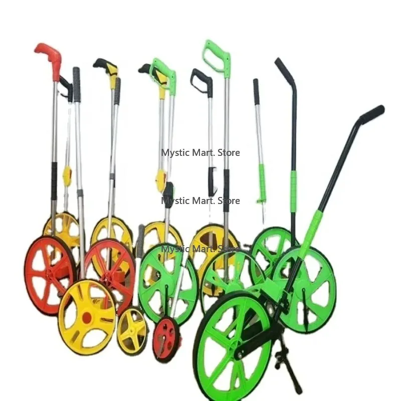 

Digital Portable Walking Distance Meter Measuring Wheel Tool Made From Durable Aluminium