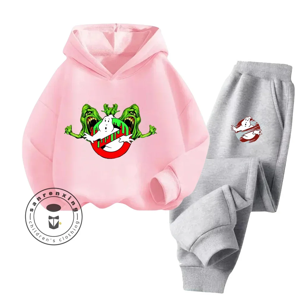 Ghostbusters New Printed Spring/Fall Loose Cotton Sweatshirt Boys Girls Students Funny Hip Hop Casual Cheap Sweatshirt Tracksuit