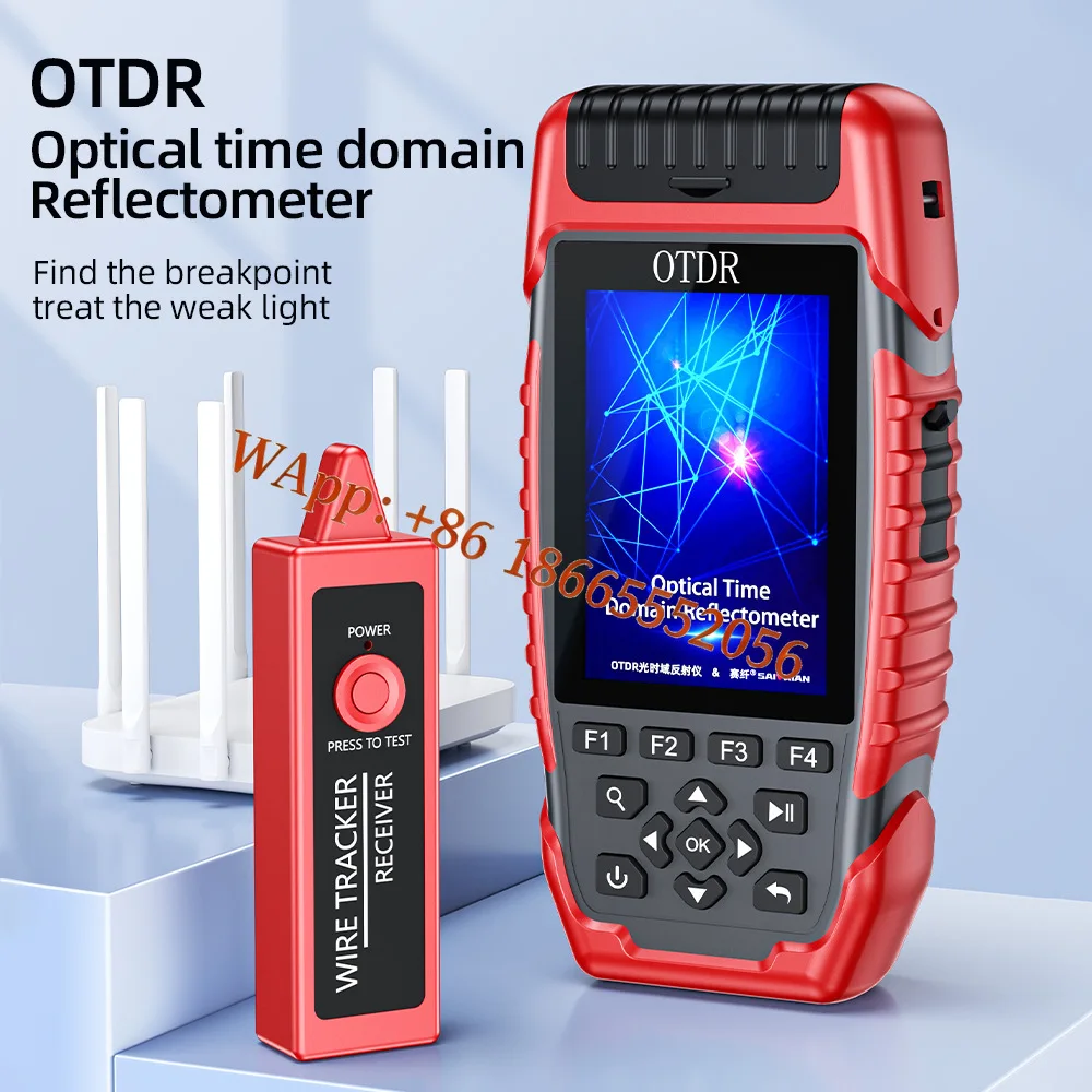 OTDR optical fiber tester S-900D optical time domain reflectometer fault breakpoint obstacle finding optical cable