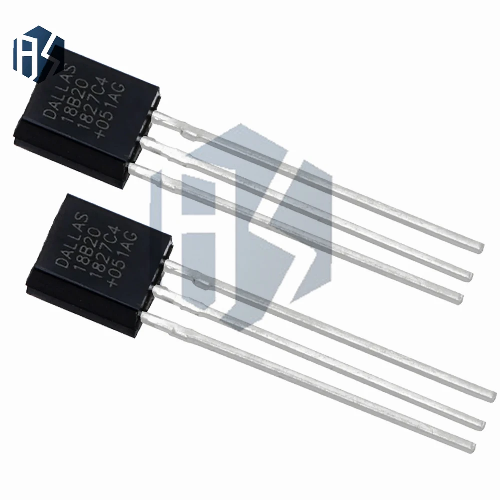 1 pz/5 pz/10 pz/lotto Sensore chip Elettronico DS18B20 TO-92 18B20 chip Sensore di Temperatura IC 18b20 fai da te elettronico