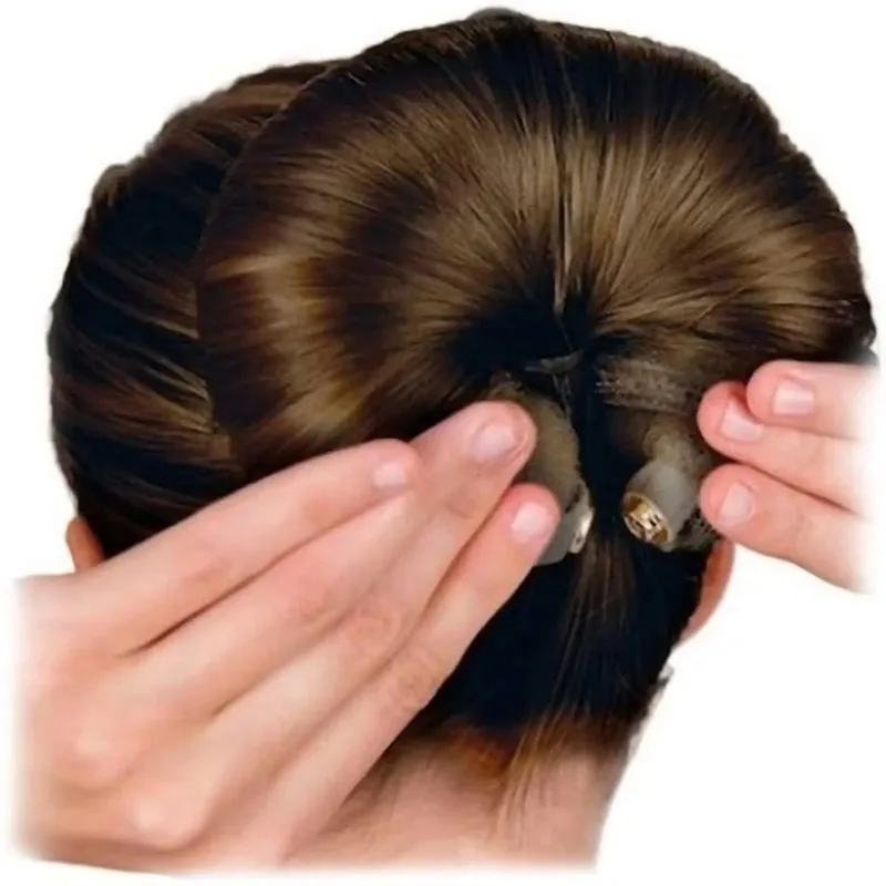 Magic Roll Schaumschwamm, einfacher großer Ring, Damenmode, Haarknotenhersteller, Donut-Haar-Styling-Werkzeuge, Frisur, Haar-Accessoires für Mädchen