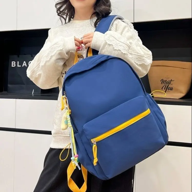 

New Female Fashion Lady High Capacity Waterproof College Backpack Trendy Women Laptop School Bags Cute Girl Travel Book Bag Cool