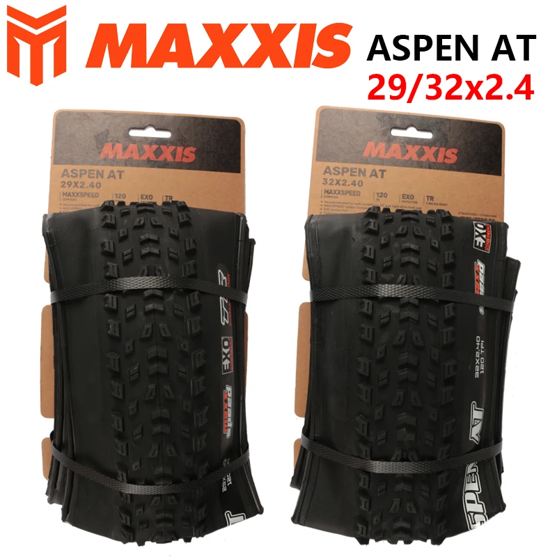MAXXIS ASPEN AT Fahrradreifen Original für XC Off-Road Mountainbike Vakuumreifen 120 TPI 29/32x2.40 MAXXSPEED EXO TR Tubeless – Detail 1