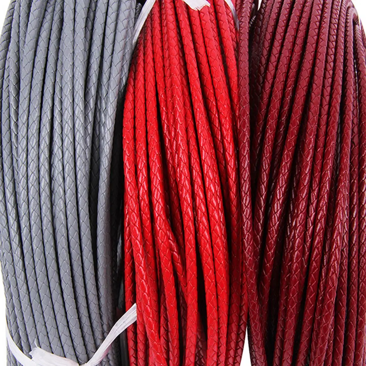 10M Multicolor Woven Cord 3/4/5/6mm Thick Braided Rope DIY Crafts Jewelry Accessories Material Fit Handicrafts Making