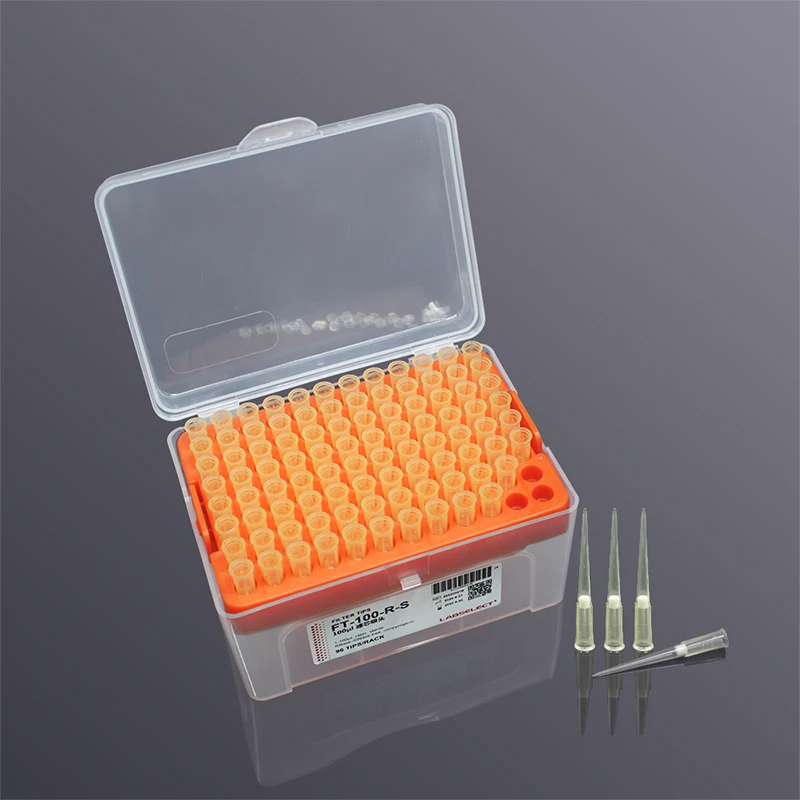 

1set Lab 10ul/10ul-L/20ul/50ul/100ul/200ul/300ul/1ml/5ml/10ml Plastic Pipettor Tip Box with Pipette Filter Tips For Experiment