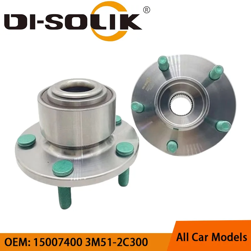 

DI-SOLIK Auto Car Parts Wheel Hub Unit Bearing Assembly 3M51-2C300 15007400 1471854 6C51-2C300-AC for Hatchback A7 2006-2016