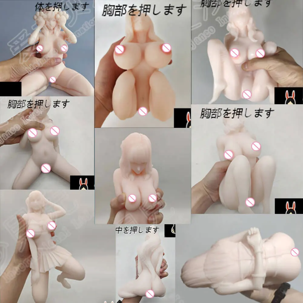 750g Silicone Anime Anal Masturbators Sex-doll 18+ Masturbation for Man Lifelike Soft Sex Toys Big Torso Vagina Male for Men