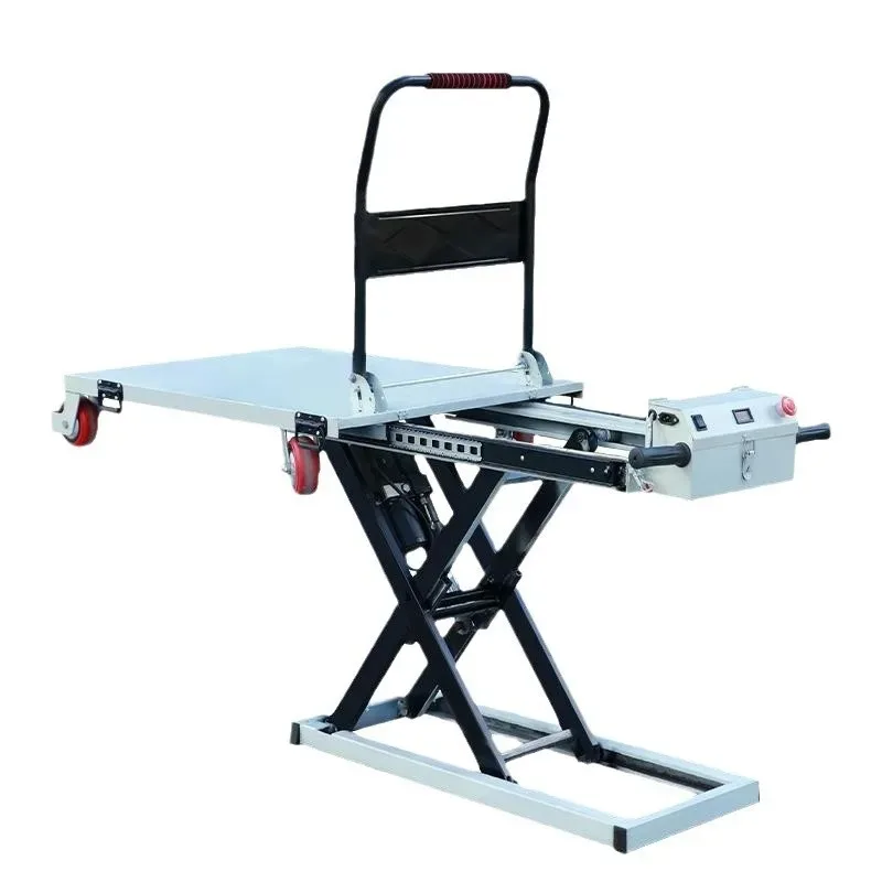 See Auto autologer Kletterwagen tragbarer elektrischer hydraulischer Hubwagen Haushaltsscherenhubtisch
