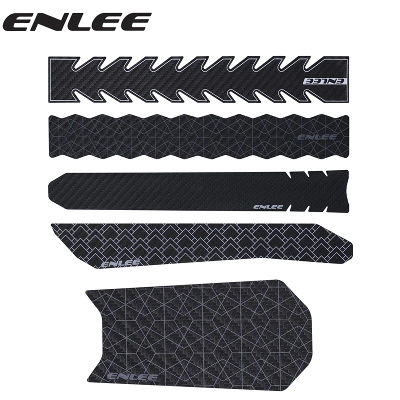 ENLEE Bicycle chain Protection Sticker Road Mountain Bike chain guard Protection Film 3MPU Sticker Retrofitting Film Riding