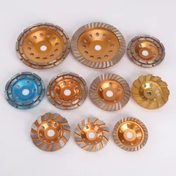 100/115/125/150/180mm Diamond Segment Grinding Wheel Cup Cutting Disc for Marble Concrete Masonry Stone Diamond Grinding Wheel