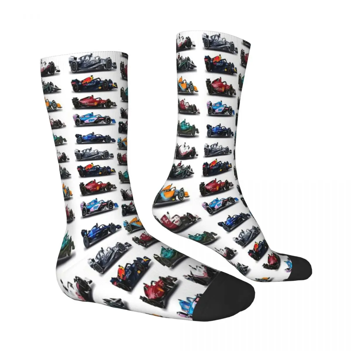 All Cars 2022 F1 Formula 1 Socks Male Mens Women Winter Stockings Printed