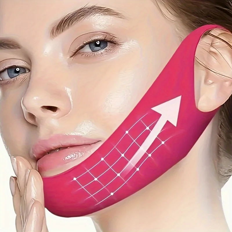 3pcs Face Line Lifting Tape, Double Chin Training Tape, Chin Lifting Tape, Sculpting Collagen with Aloe Vera And Hyaluronic.