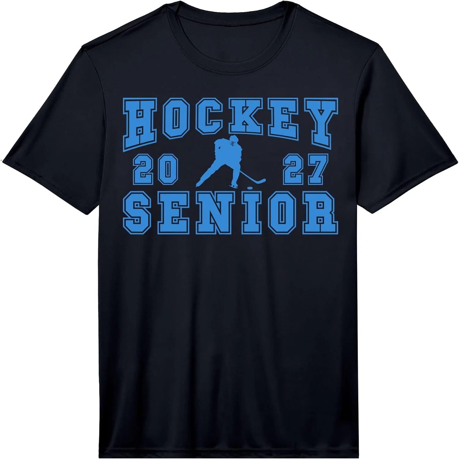 Mens Hockey Senior Night Hockey Senior 2027 Graduation 43 Performance T-Shirt