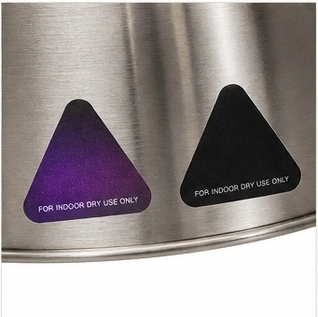 30Pcs Temperature-Change Color-Shifting Hot Surface Warning Stickers for Hanging Food Warmer Lamps Heater Appliances Safety