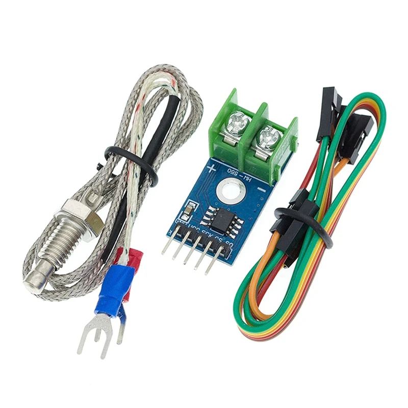 MAX6675 Module With K Type Thermocouple Sensor High Accuracy Measurement Tool  High Temperature Measurable Module