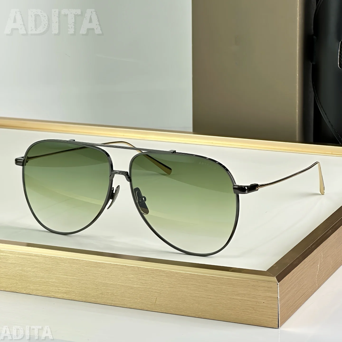 ADITA ARTOA 92 DTS160 Topkwaliteit zonnebril voor heren Klassieke dames Luxe merkontwerper Mode zonnebril UV400 Met doos