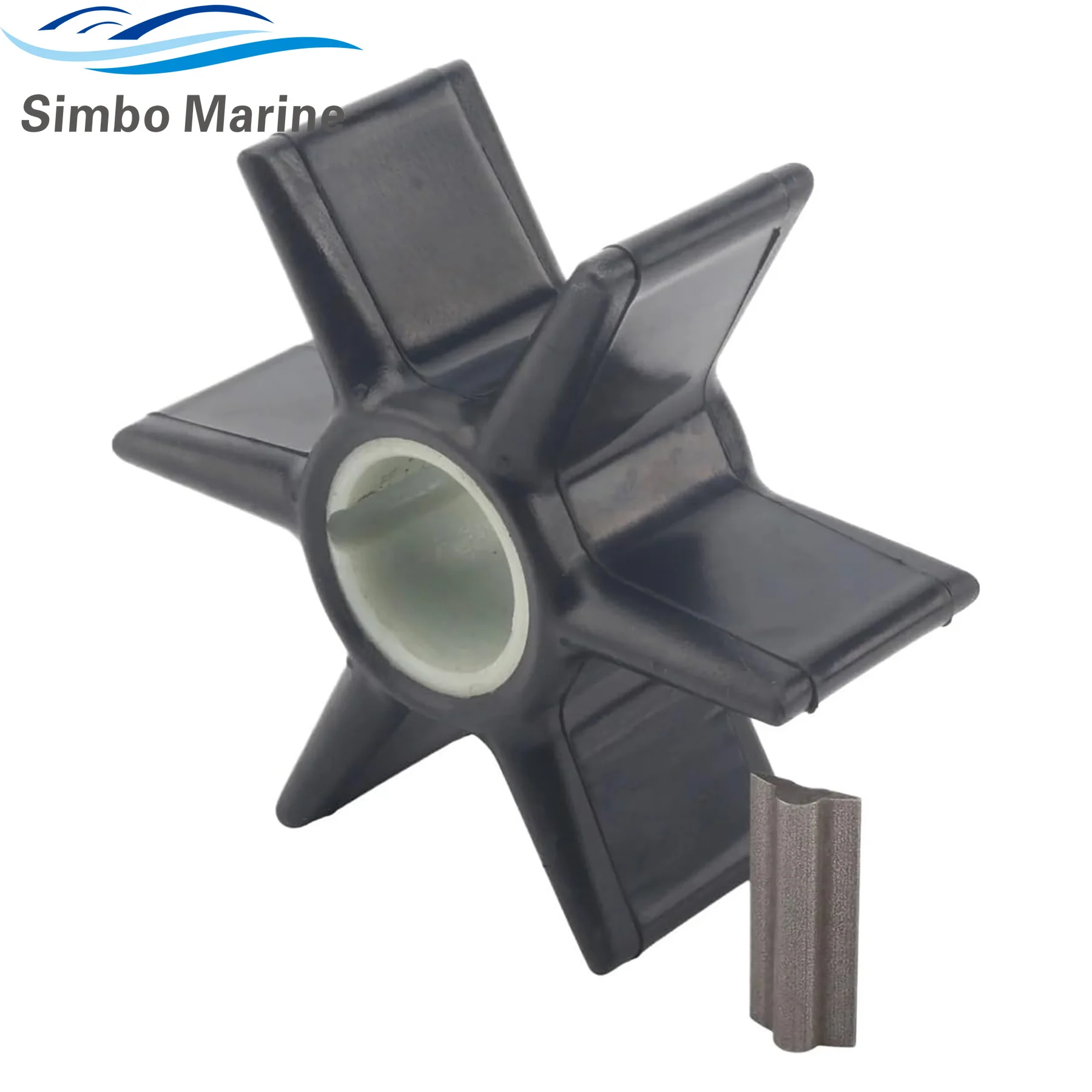47-43026T2 Water Pump Impeller W/ Key for Mercury Mariner 47-430261 47-430264 47-430262Q02 18-3056 Marine Outboard Engine
