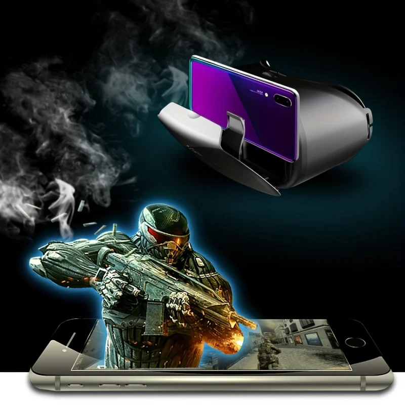 تصميم مريح جديد للنظارات الافتراضية مع معدل تحديث 4K للهاتف المحمول VR Head Display Video Game VRR Box VR Game Virtual Game #3