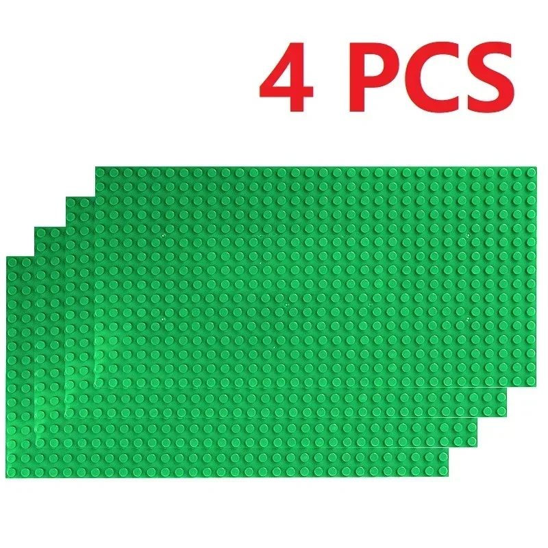 4 Stücke Blöcke Grundplatten 32x32 16x32 Klassische Grundplatten Bausteine DIY Kunststoff Montage Kompatibel Alle Marken Stadt Spielzeug