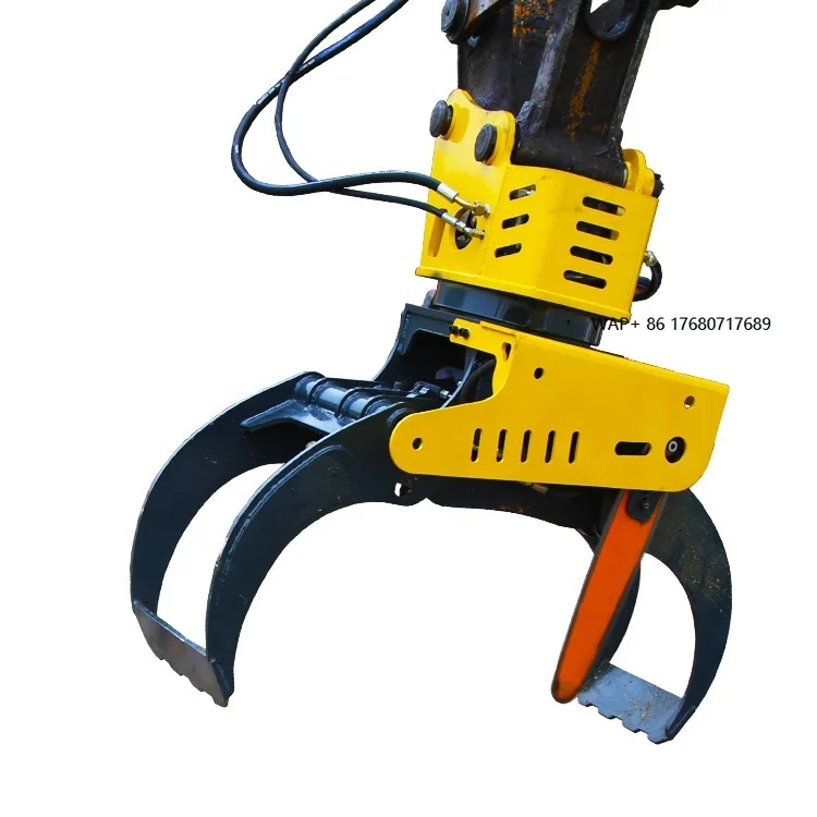 PLE Excavator Tree Pruning Machine with Hold Clip Saw Wood Cutter Core Components Including Motor and Pump