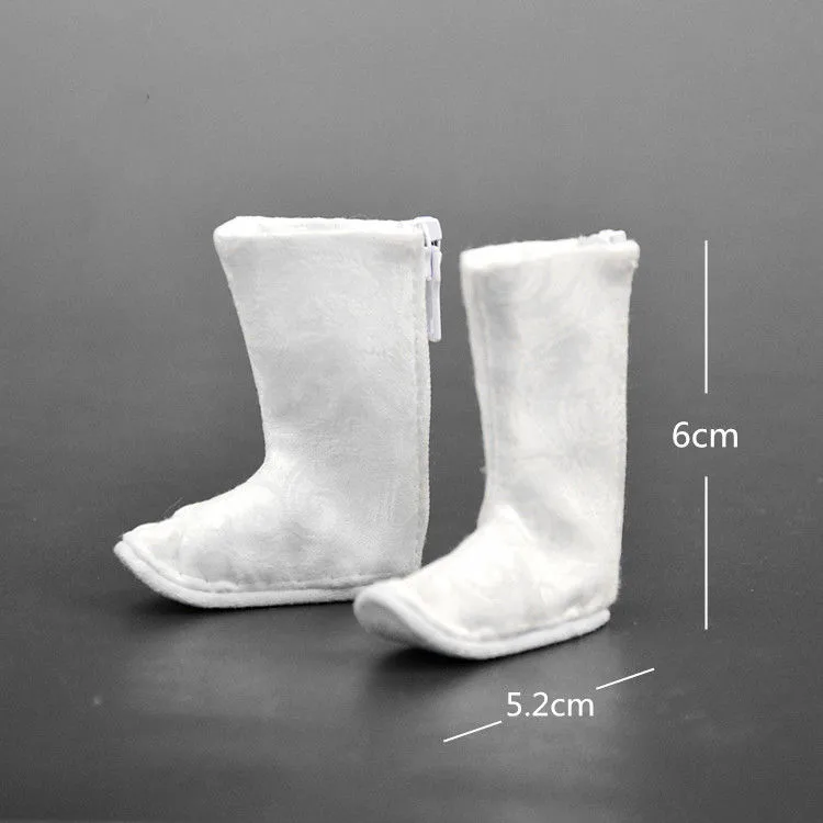 

1/6 BJD Doll Shoes, Ancient Brocade Soldier Boots Free Shipping