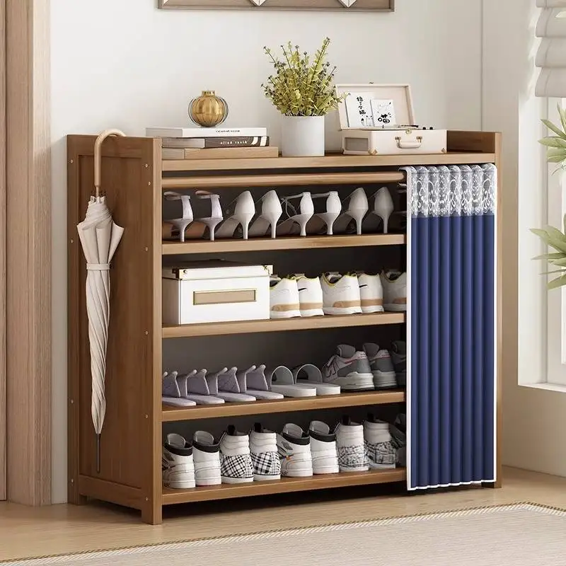 

Narrow Storage Shoe Cabinet Vertical Multilayer Space Saving Shoe Cabinet Modern Shelves Scarpiera Salvaspazii Furniture Home