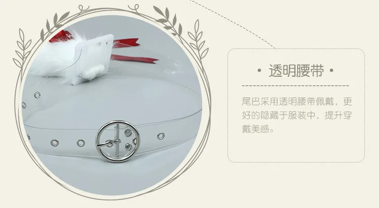 귀여운 모피 귀 꼬리 코스프레 고양이 귀 로리타 액세서리, 생일 파티 할로윈 쇼 코스프레 여우 고양이 꼬리