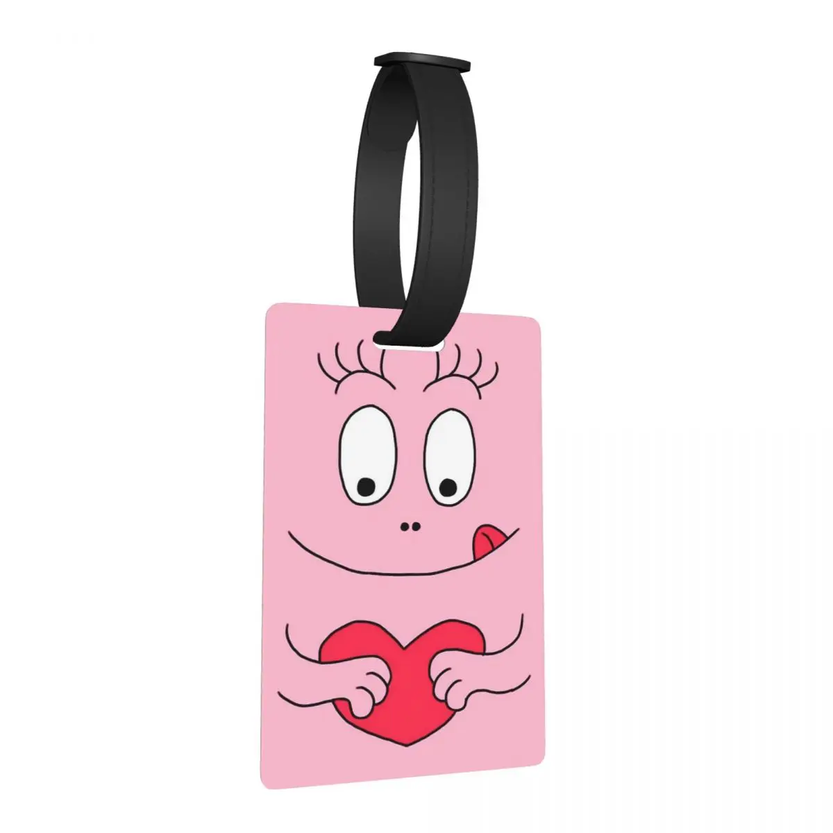 

Бирки для багажа с персонажами мультфильма Барбапапа, аксессуары для чемоданов, этикетки для путешествий, держатели для багажных бирок, идентификаторы для имени и адреса