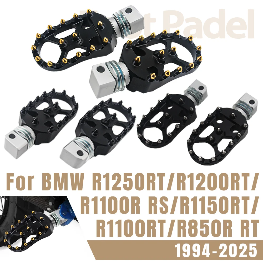 

Rear Rotatable Footrests For BMW r850rt R 850R R1150 RT R1100rs R 1200RT LC R1250 RT Motorcycle Passenger Foot Pegs Rests Pedals
