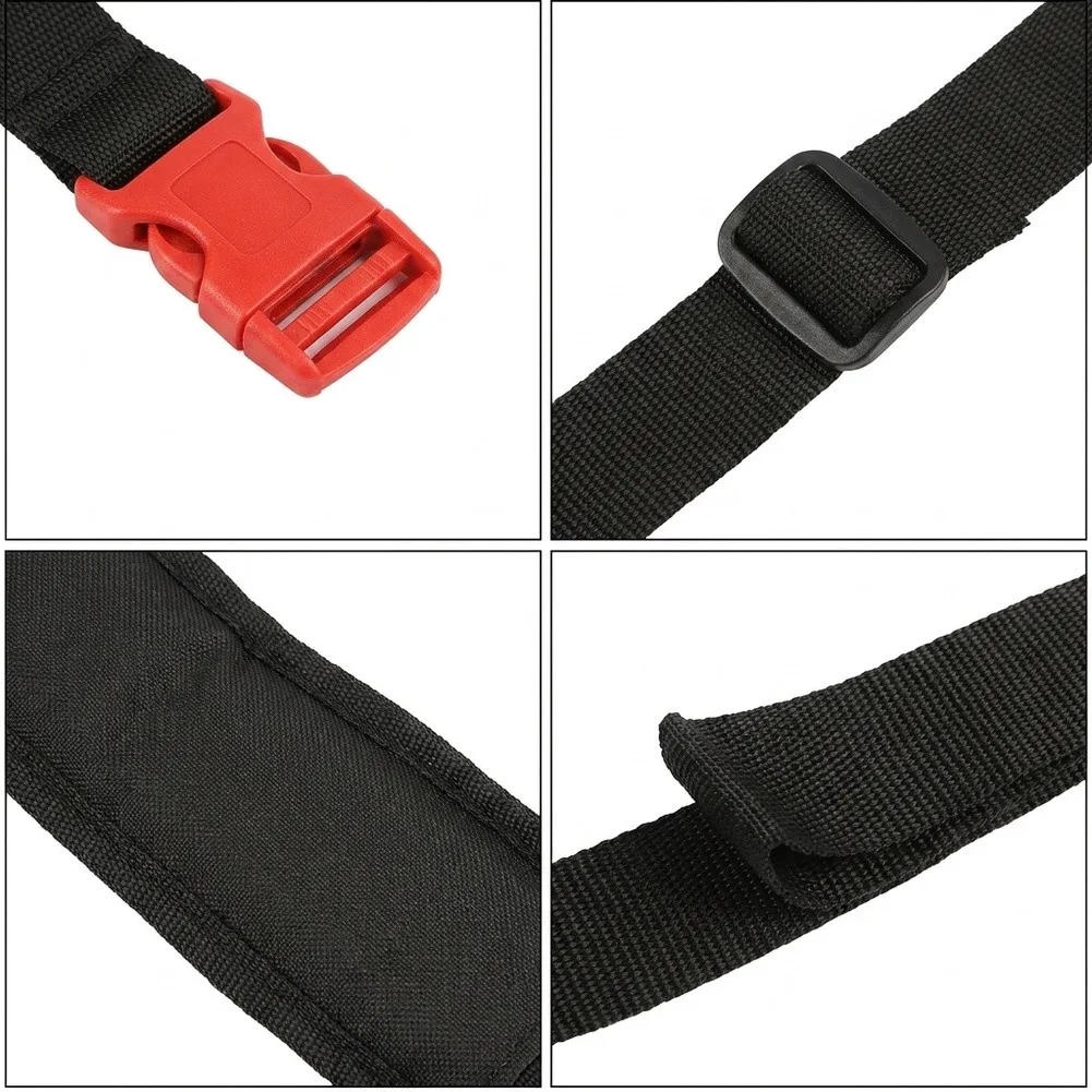 Single Shoulder Harness for Brushcutter and For Lawn For Mower Robust Nylon Webbing and Secure Fastening System