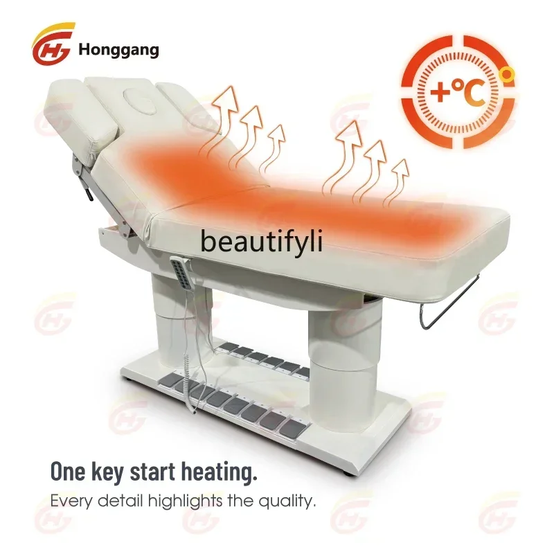 

YH A Electric beauty bed, special bed for beauty salon, massage treatment bed, multi-functional lifting heating