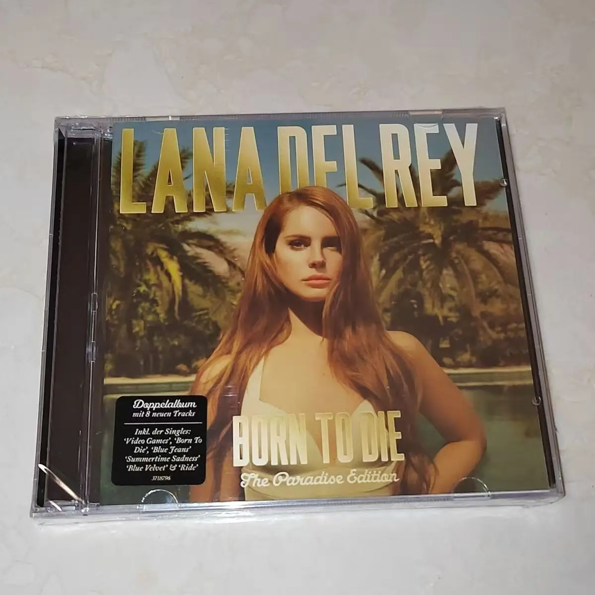 Lana Del Rey Born To Die Paradise Edition Baroque Dream Pop 2CD Rare Sealed Clear Sound Collectible for Fans Home Art Decor