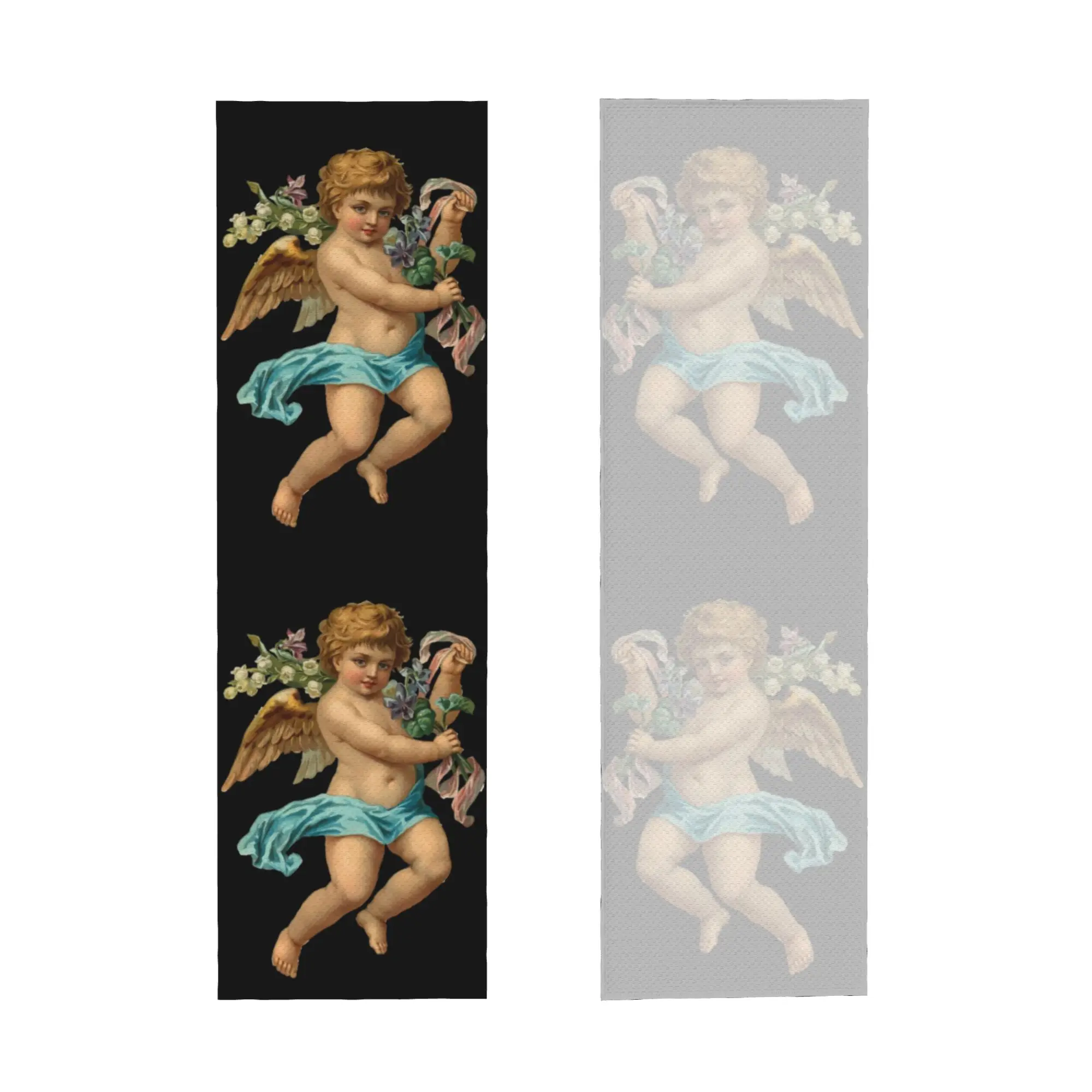 Renaissance Victorian Angels Towel Quick Drying Vintage Cherub Wings Super Soft  Fitness and Outdoor Activities Towels