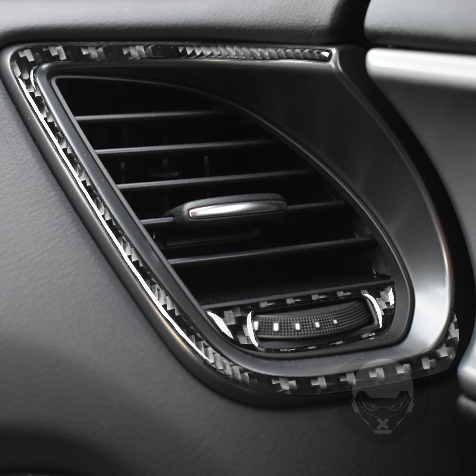 For Mazda CX9 CX-9 2016-2023 Real Carbon Fiber Gear Shift Air Outlet Window Lift Dashboard Set Car Interior Accessories  Sticker view 4