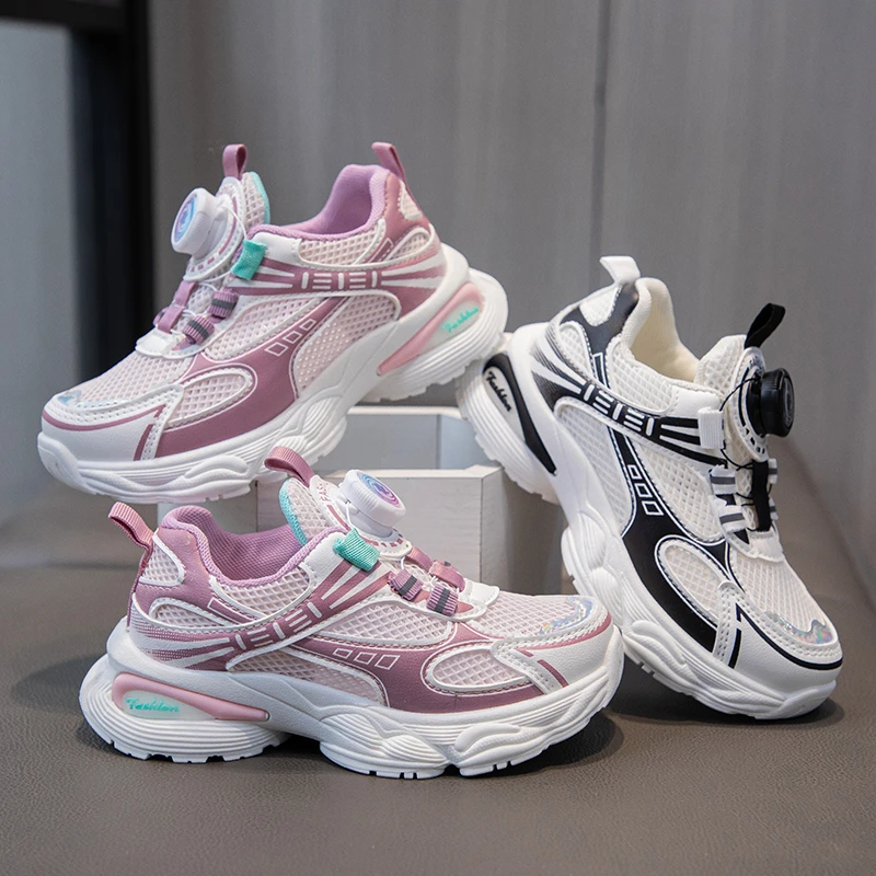 

Детская дышащая спортивная обувь из сетки, легкая универсальная повседневная обувь для младенцев, мальчиков и девочек, весенне-осенние детские кроссовки для бега