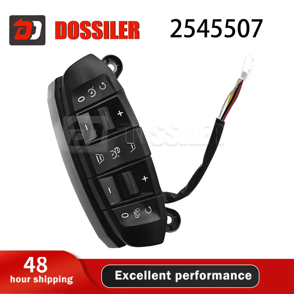 2545507 Dossiler Steering Wheel Panel Module Cruise Control Switch Button For SCANIA L,P,G,R,S-series Tractor 2016- Truck parts