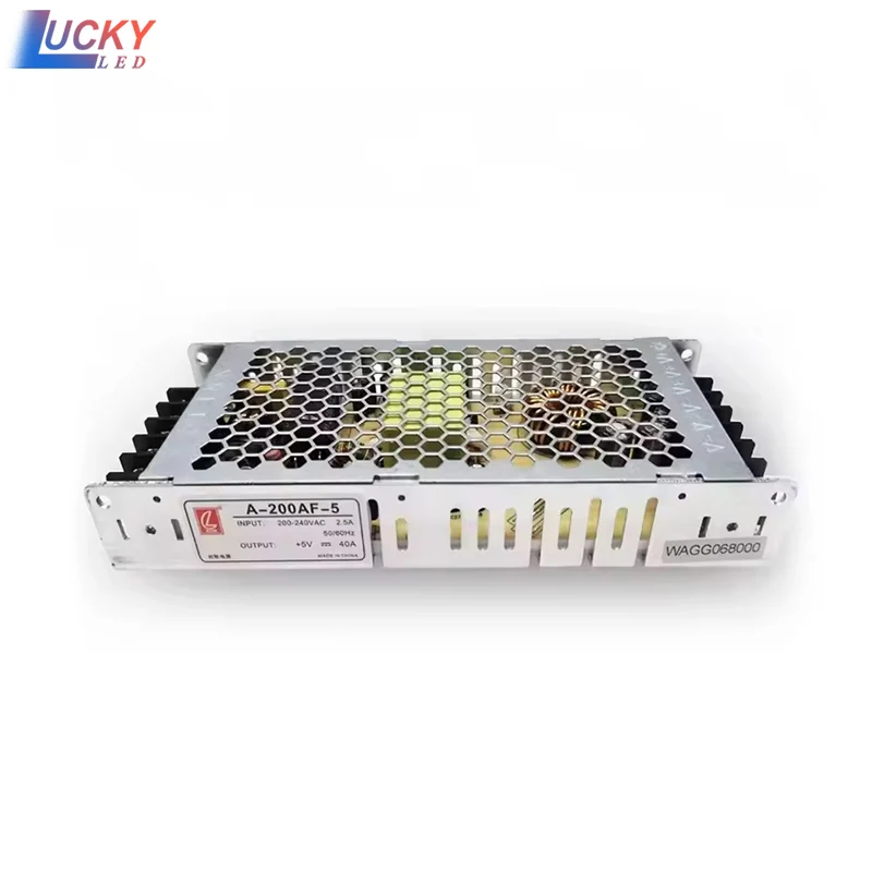 Chuanglian Power Supply 200w A-200au-5 Led Module 5v Multiple 101- 200w 40a High Quality 200-240v Cl A-200au-60hz for led panel