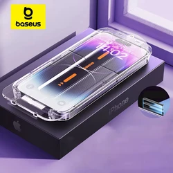 Baseus Tempered Glass for iPhone 16 15 Plus Screen Protector for iPhone 16 Pro Max High Definition Glass Cover Screen Protectors
