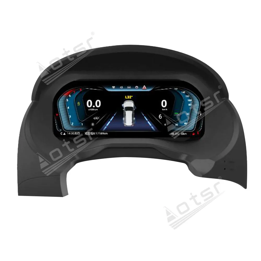 

ЖК-панель приборной панели для Mitsubishi Pajero 2008-2018 Virtual Cluster CockPit Speed, специальная цифровая панель приборной панели