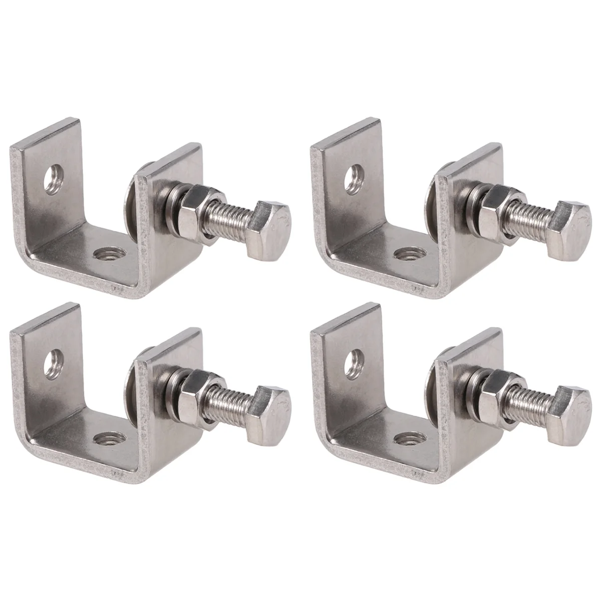 BISM1 4PCS 16-25mm Heavy Duty Holzbearbeitung Clamp Set 304 Edelstahl C Clamp Tiger Clamp Werkzeuge für Schweißen/Zimmermann