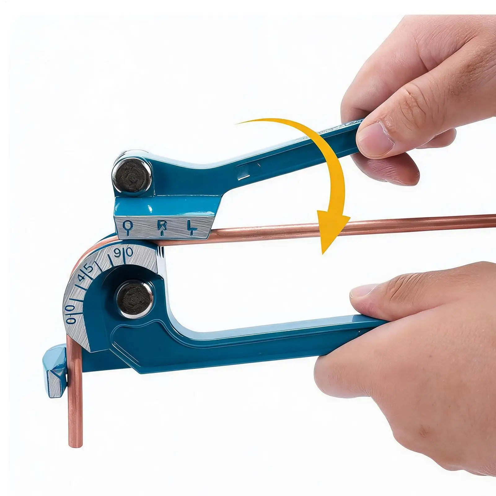 Tube Bender Copper Aluminum Tubing Tool With Ergonomic Handle Pipe Bender Tool For HVAC Air Conditioning Refrigerator Auto Home - view 3