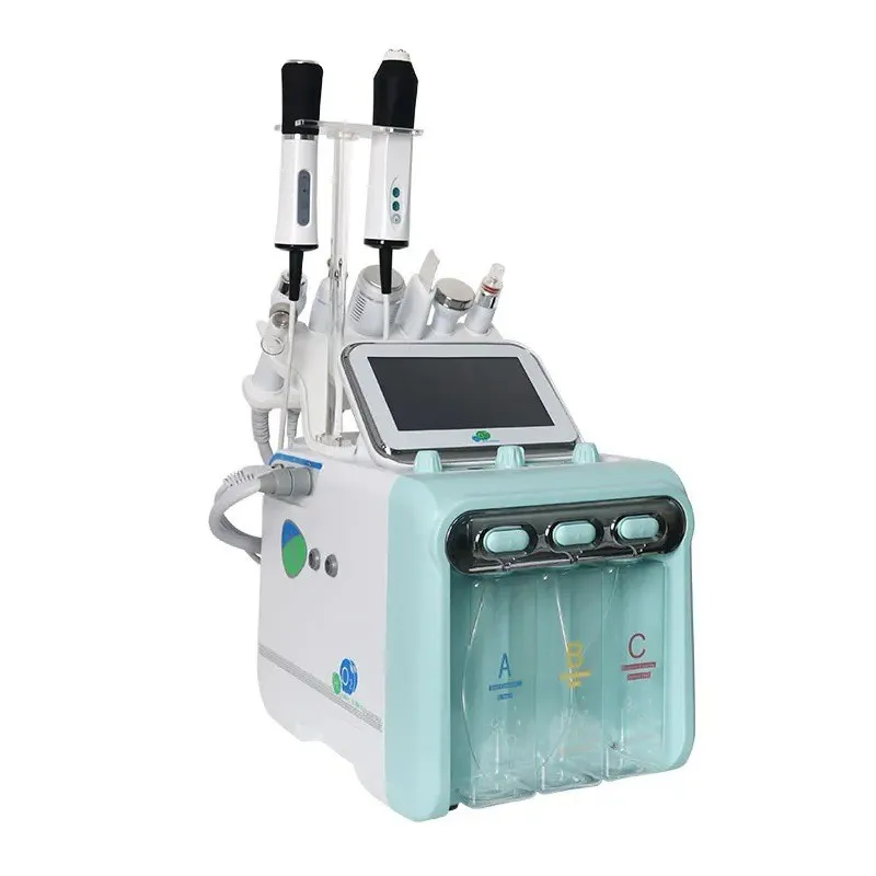 Water Oxygen Meter Oxygen Spray Facial Care Machine Facial Cleaning and Lifting Skin Grinding Hydrotherapy Facial Instrument