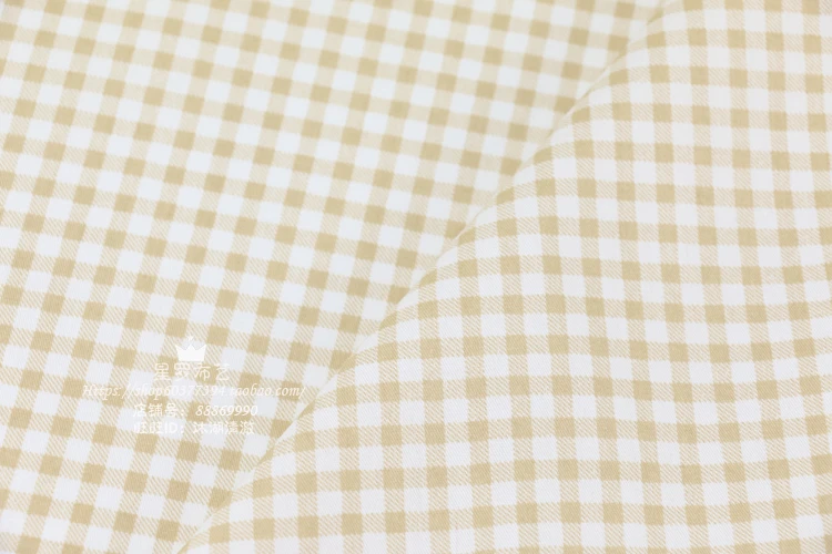 Syunss Khaki Bear Star Grid Wave Print Diy Patchwork Cloth For Quilt Baby Crib Cushions Dress Sewing Tissus Cotton Fabric Tecido