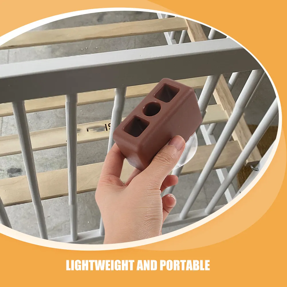 4-teiliger Baby-Laufstall-Verbinder Abnehmbare Zaunclips Universeller Saugnapfhalter Sicherheitsstabilisator für Kinder-Spielgehege