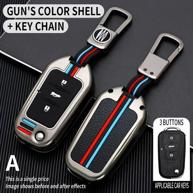 

Для Roewe RX5 MG MG3 MG5 MG6 MG7 ZS GT GS 350 360 750 3 кнопки, держатель брелока, чехол для автомобильного ключа, защитная крышка, аксессуары